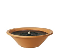 Terracottaschaal oranje-zwart