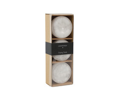 Countryfield Drijfkaars Ø8H5,5CM ro Bollie s3 wit