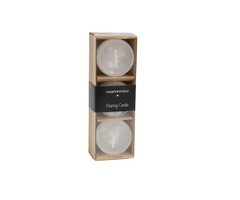 Countryfield Drijfkaars Ø5H4CM ro Bollie s3 wit