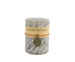 Countryfield Kaars spiraal ro Tonnie M grijs
