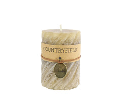Countryfield Kaars spiraal ro Tonnie L beige