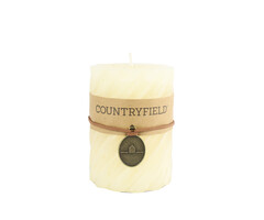 Countryfield Kaars spiraal ro Tonnie M crème
