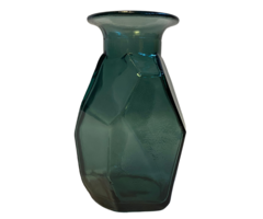 Vaas origami gerecycled glas groen