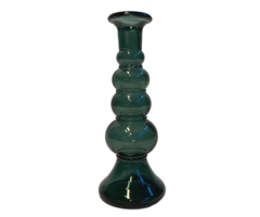 Kandelaar 'Mees' gerecycled glas groen