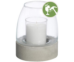 Bolsius Horeca relight houder 126/100 outdoor doos 4 Transparant