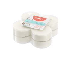 Bolsius True Scents maxilicht 8 stuks Fresh Cotton