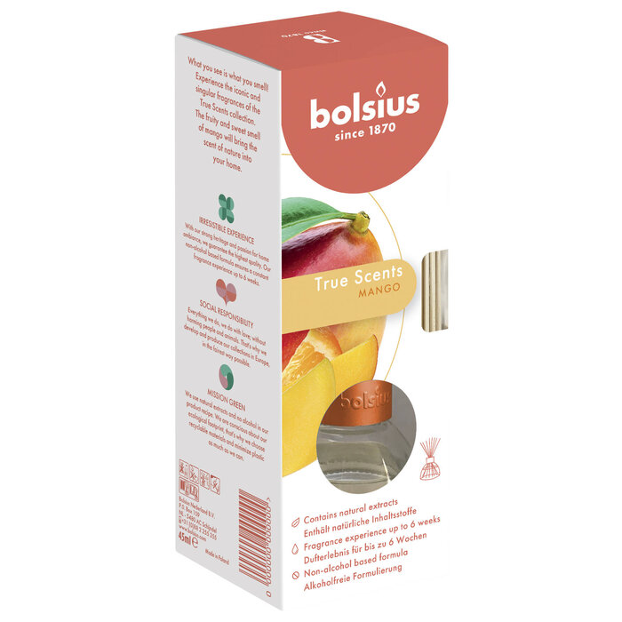 Bolsius True Scents geurverspreider 45ml Mango