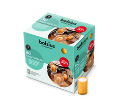 Bolsius Horeca Relight® Plus navullingen 30 uur 64/52 doos 80 Amber