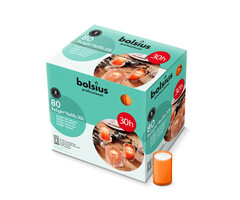 Bolsius Horeca Relight® Plus navullingen 30 uur 64/52 doos 80 Oranje
