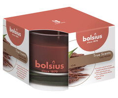 Bolsius True Scents geurglas 63/90 Oud Wood