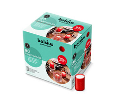 Bolsius Horeca Relight® Plus navullingen 30 uur 64/52 doos 80 Rood