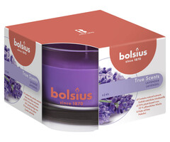 Bolsius True Scents geurglas 63/90 Lavendel