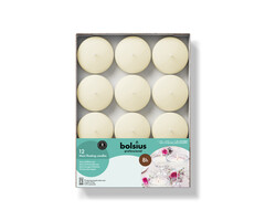 Bolsius Maxi drijfkaarsen 29/77 doos 12 Ivoor