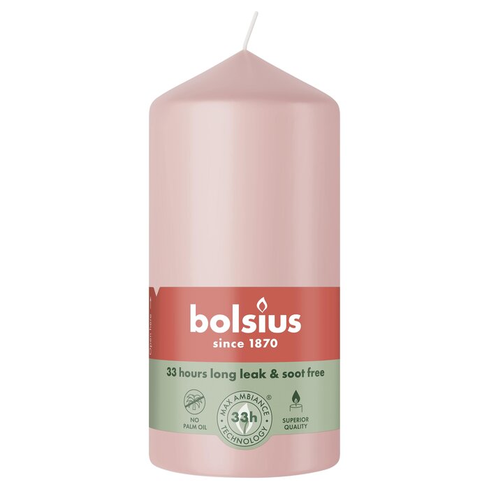Bolsius Stompkaars 120/58 Misty Pink