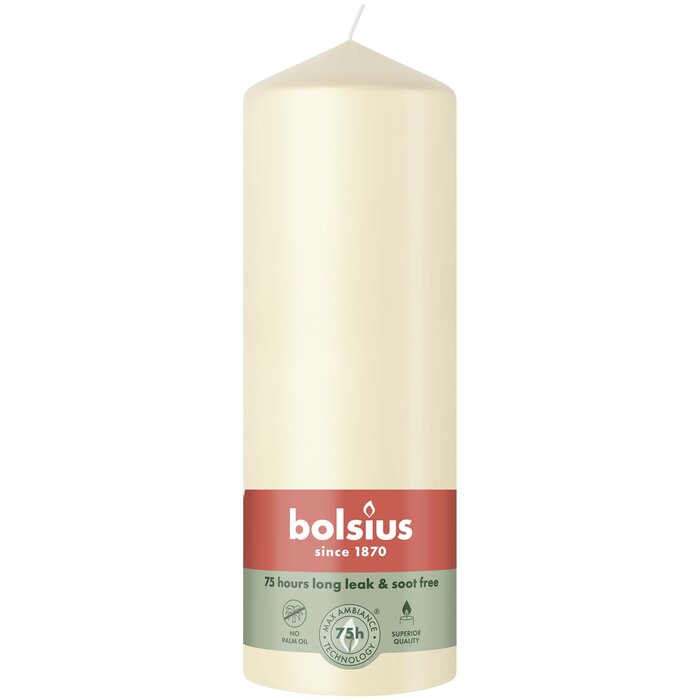 Bolsius Stompkaars 200/68 Soft Pearl