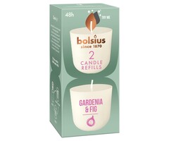 Bolsius Navulling Clean Light pack 2 Gardenia / Fig