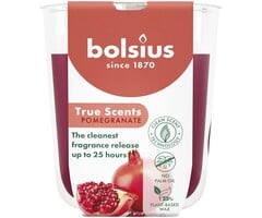 Bolsius True Scents geurglas 80/73 Pomegranate