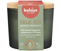 Bolsius True Joy geurglas met kurk 66/83 Botanic Freshness