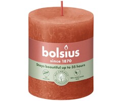 Bolsius Rustiekkaars 80/68 Earthy Orange