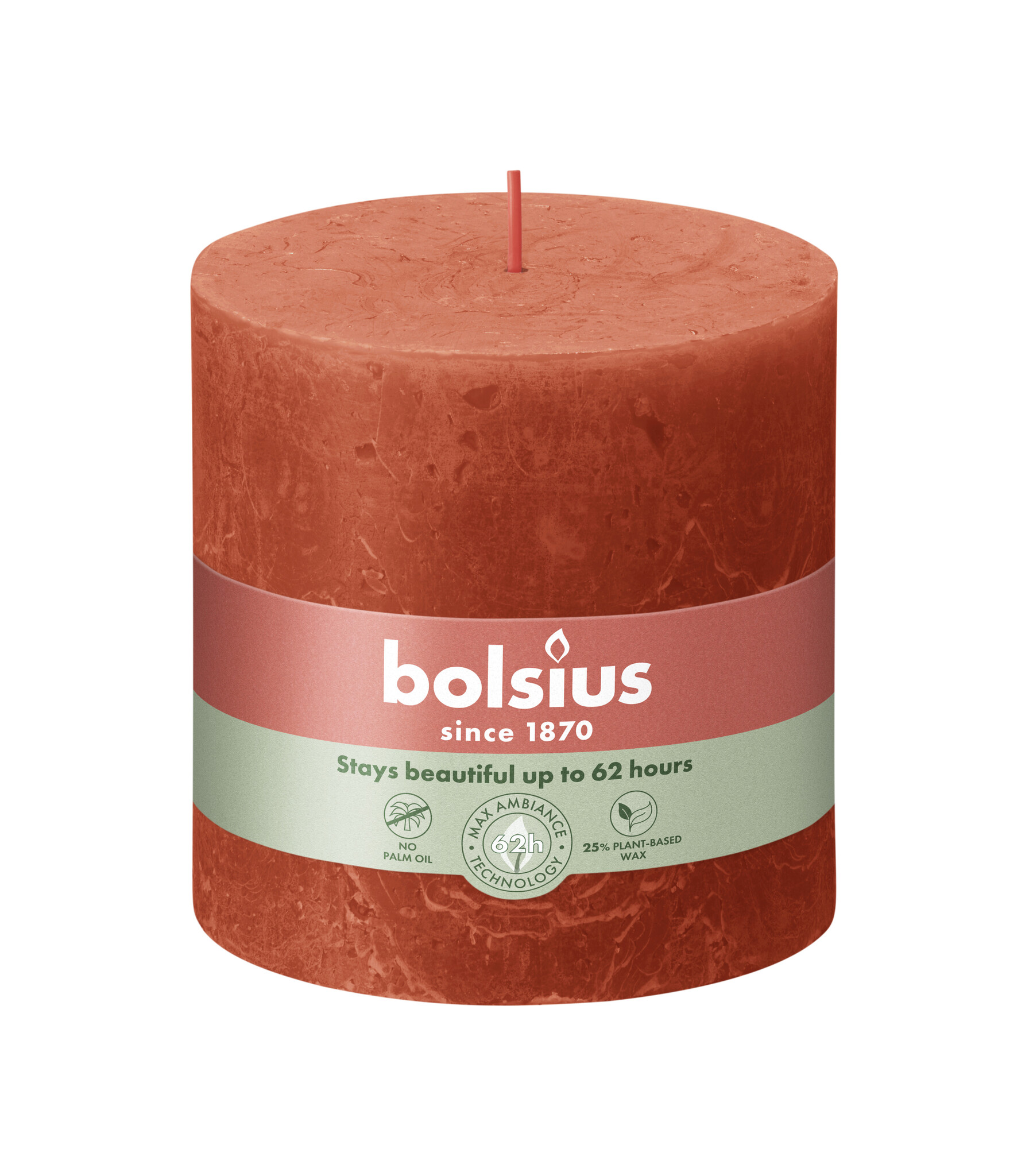 Bolsius Rustiekkaars 100/100 Earthy Orange