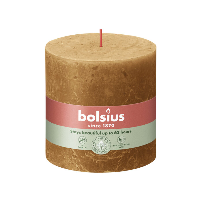 Bolsius Rustiekkaars 100/100 Spice Brown