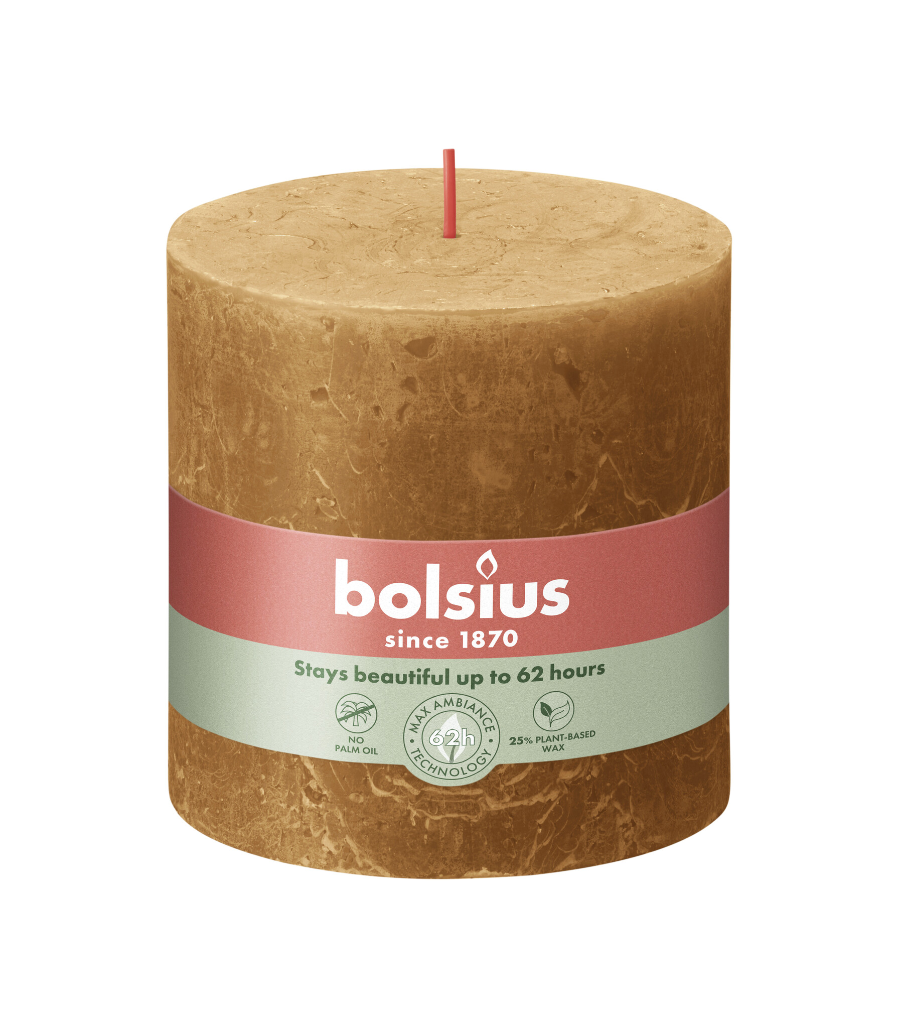 Bolsius Rustiekkaars 100/100 Spice Brown