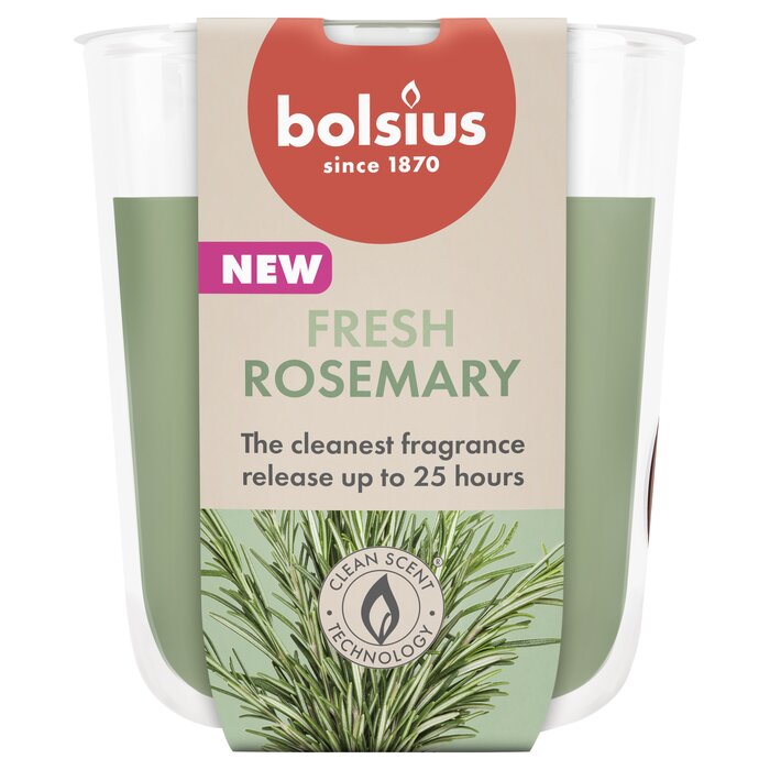 Bolsius True Scents geurglas 80/73 Rosemary