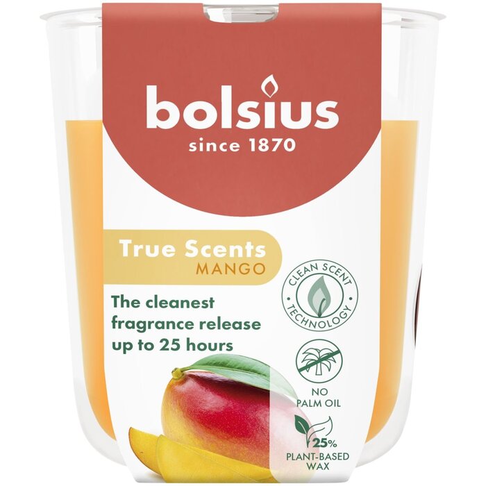Bolsius True Scents geurglas 80/73 Mango