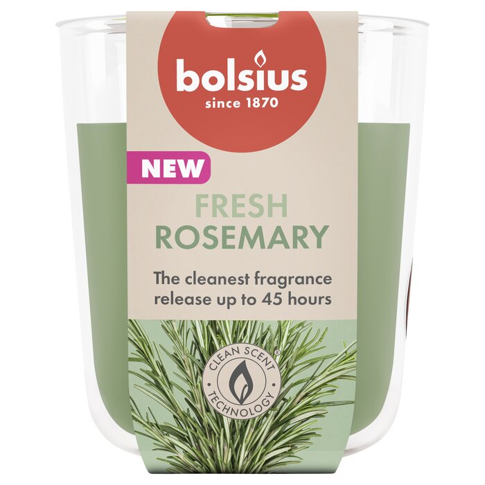 Bolsius True Scents geurglas 80/73 Rosemary
