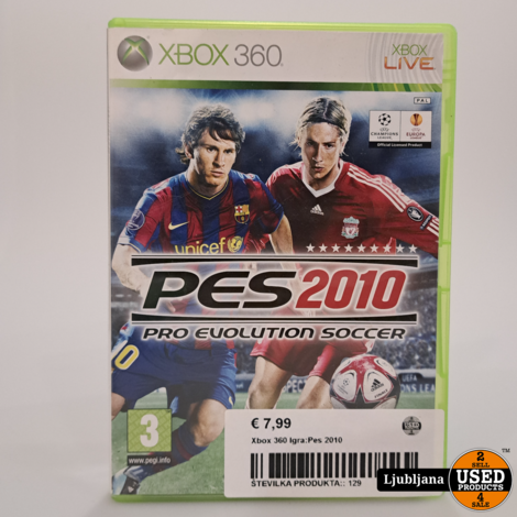 Xbox 360 Igra:Pes 2010