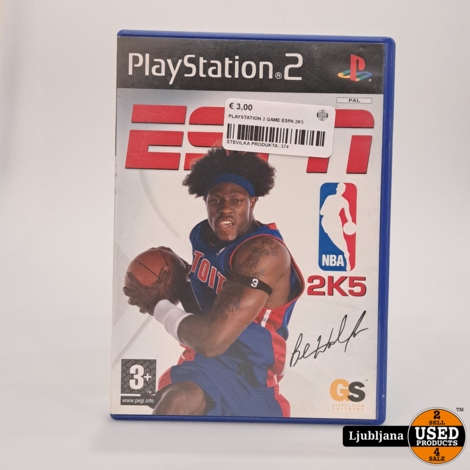 PLAYSTATION 2 GAME ESPA 2K5