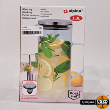 Alpina glass jug 1.3L