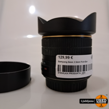 Samyang 8mm 3.5mm Fish-Eye