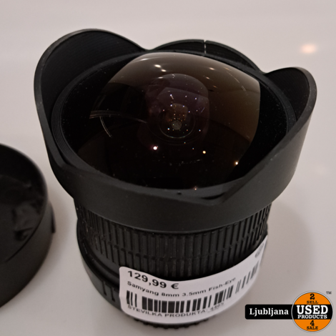 Samyang 8mm 3.5mm Fish-Eye