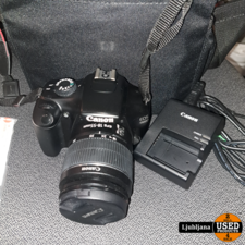 Canon 1100D + objektiv EFS 18-55mm + torba + dodatki