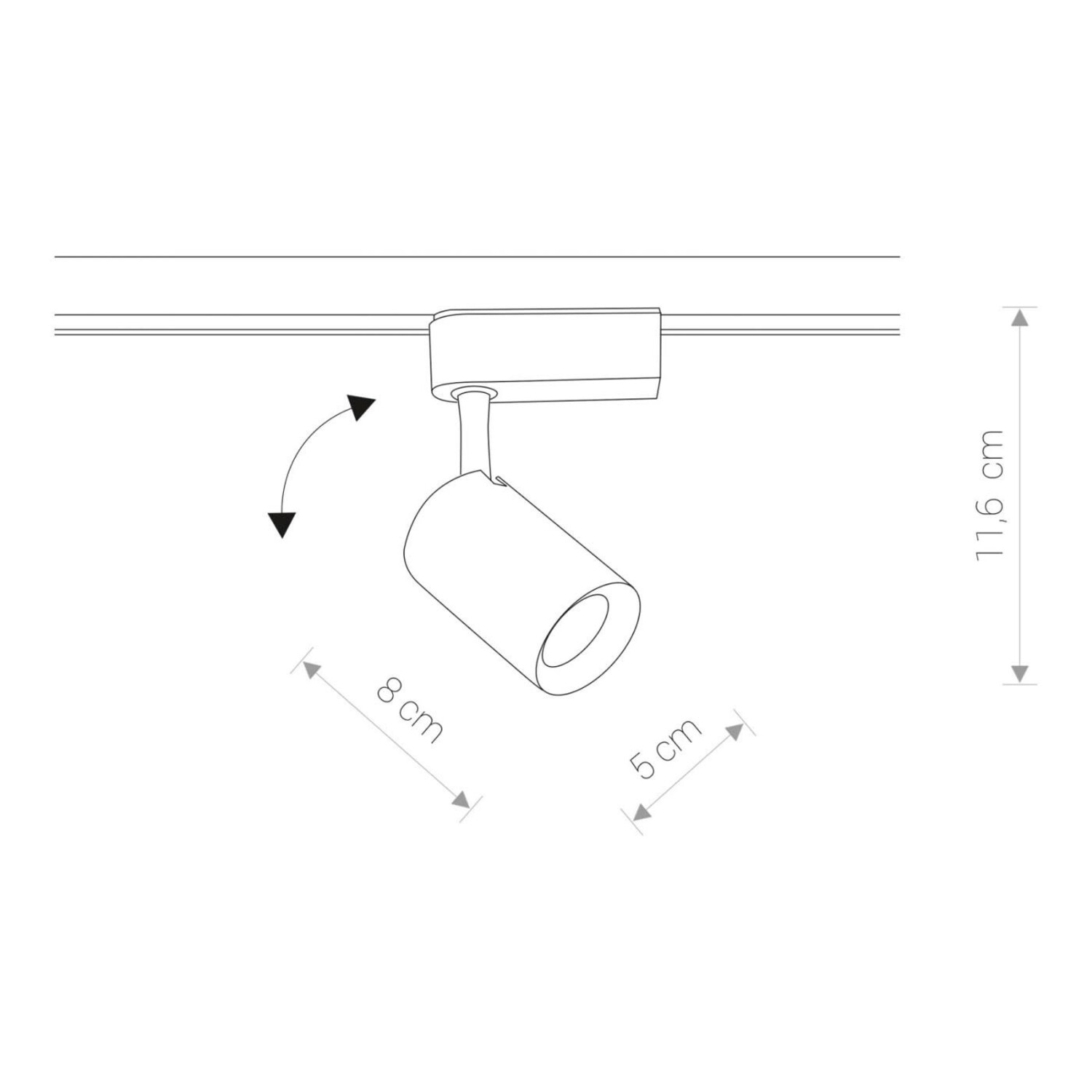 PROFILE IRIS LED 7W 3000K