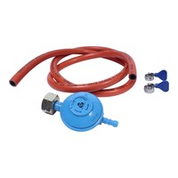 aansluitset met drukregelaar voor gasapparatuur