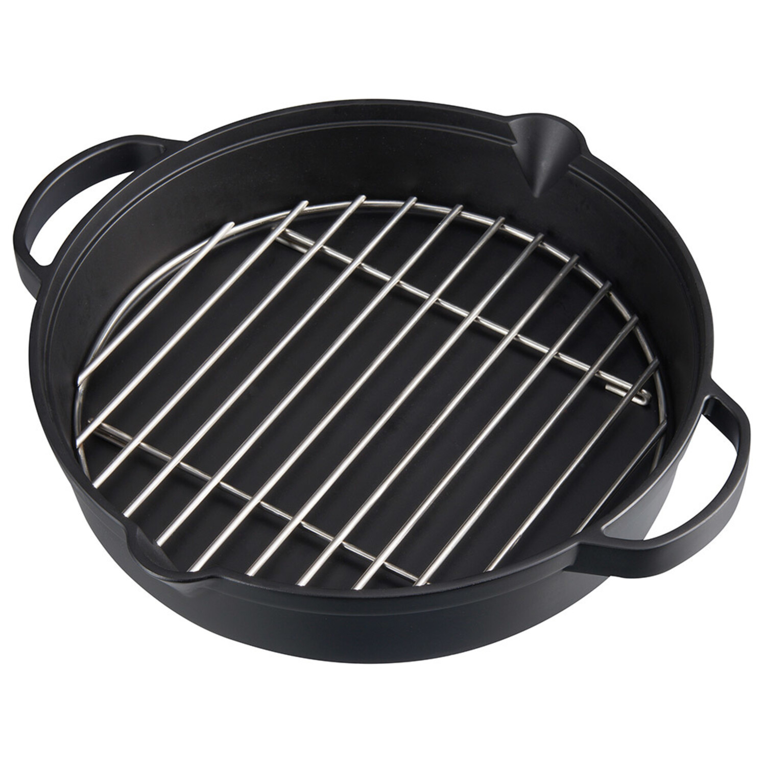 Valhal Outdoor - gietijzeren deksel voor skillet / koekenpan 30cm - kan ook als