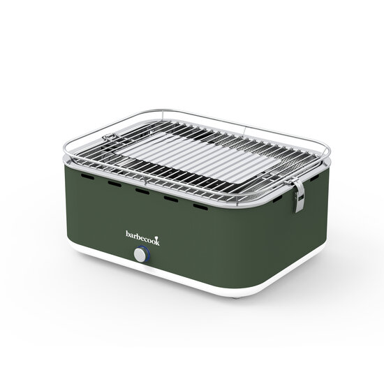 Barbecook Carlo houtskool tafelbarbecue Army Green