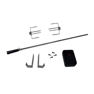 universele draaispit met motor voor gasbarbecues