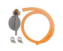 aansluitset met drukregelaar voor gasapparatuur