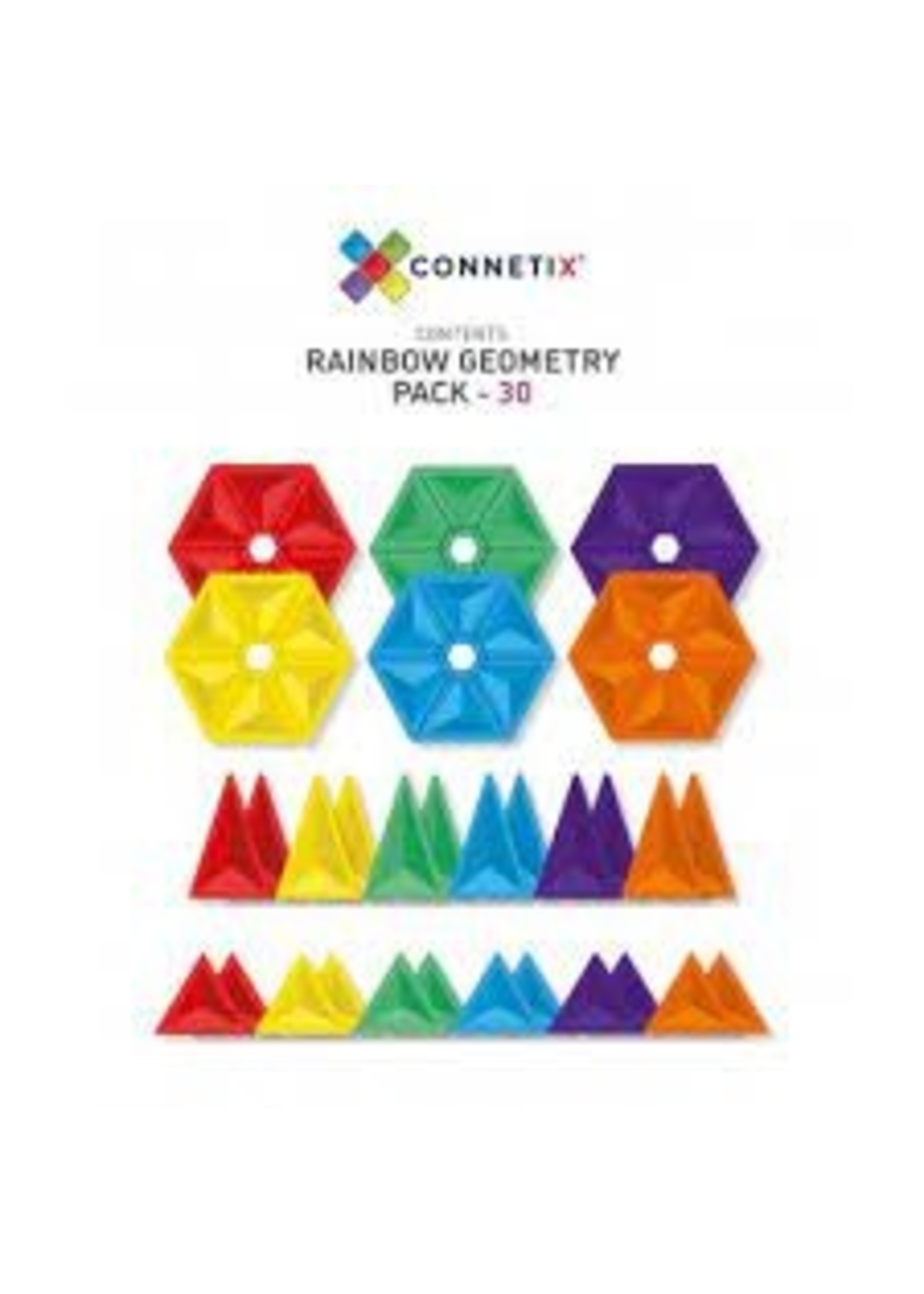 Connetix geometry rainbow pack