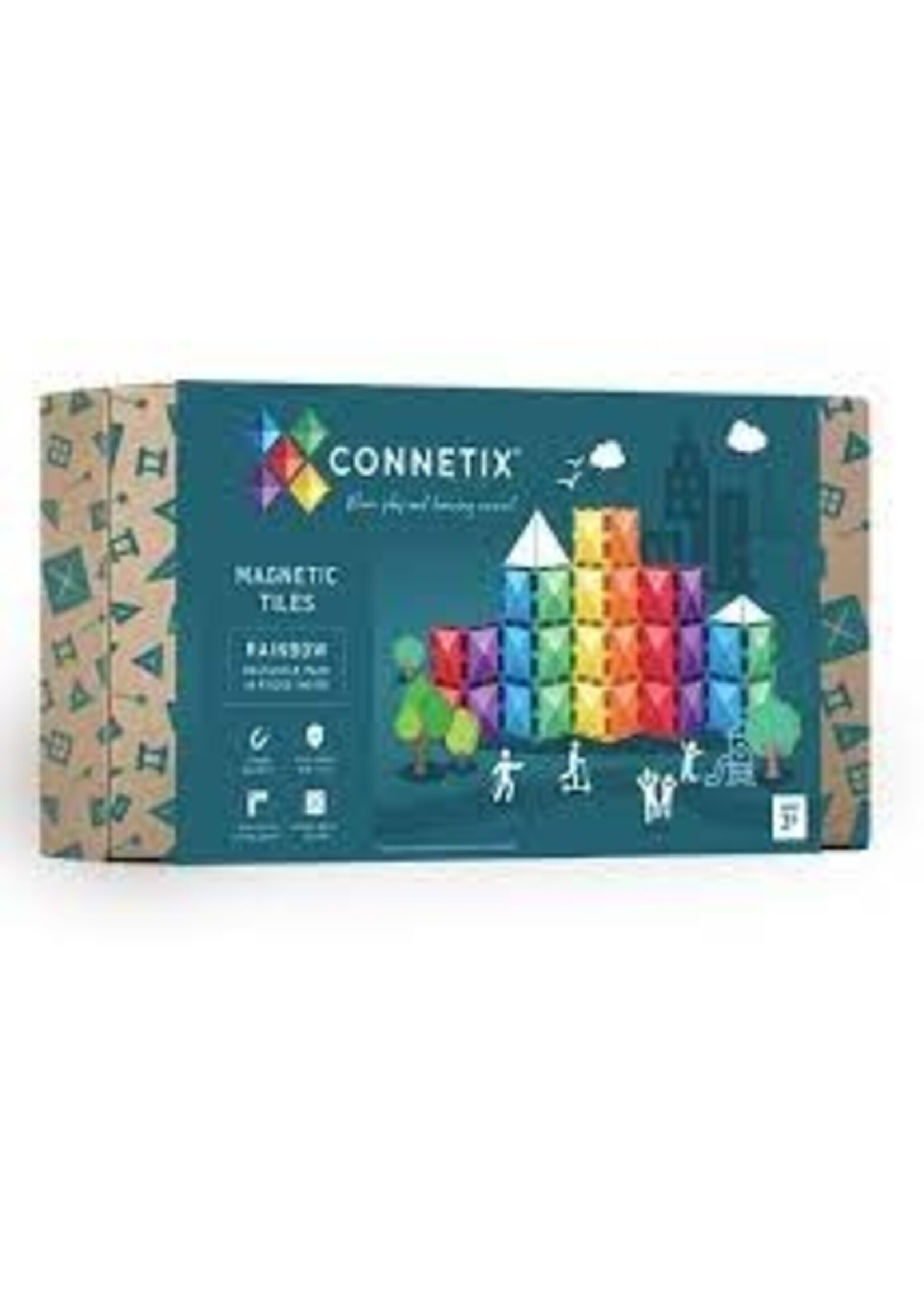 Connetix Rainbow rectangle pack