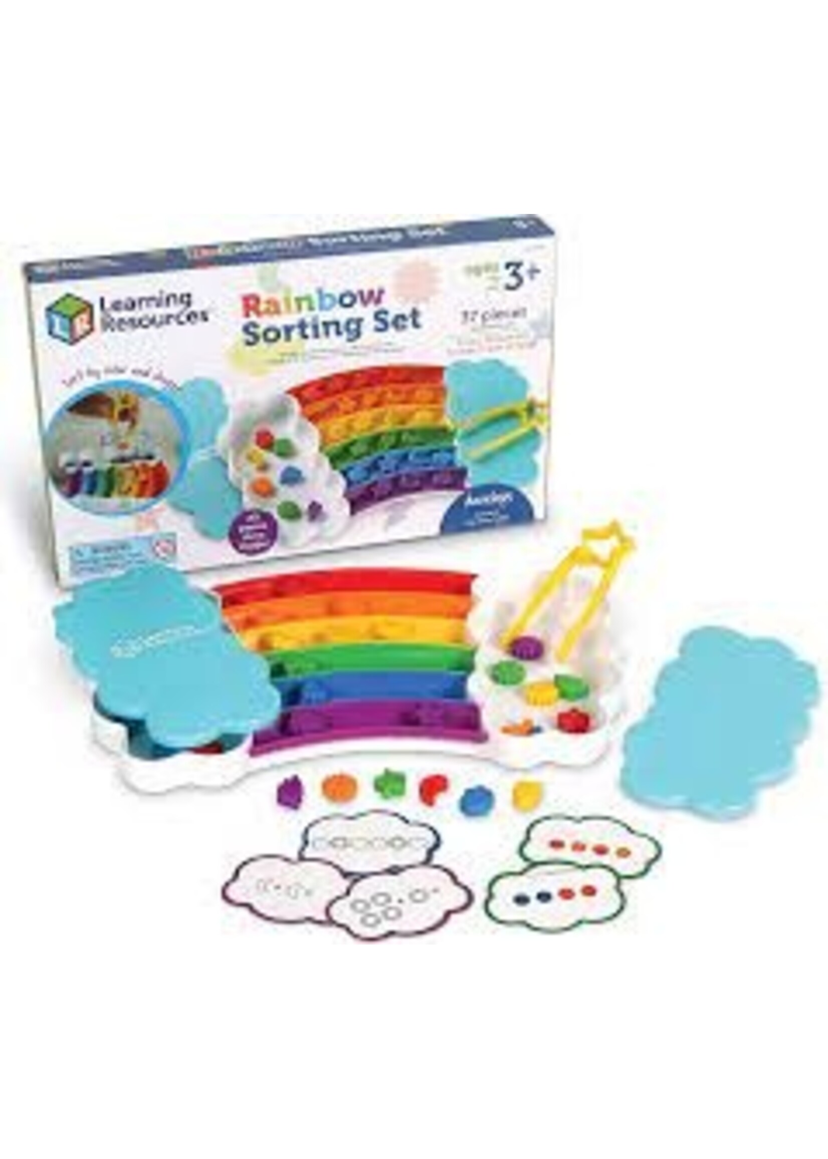 Learning Resources Rainbow sorting set