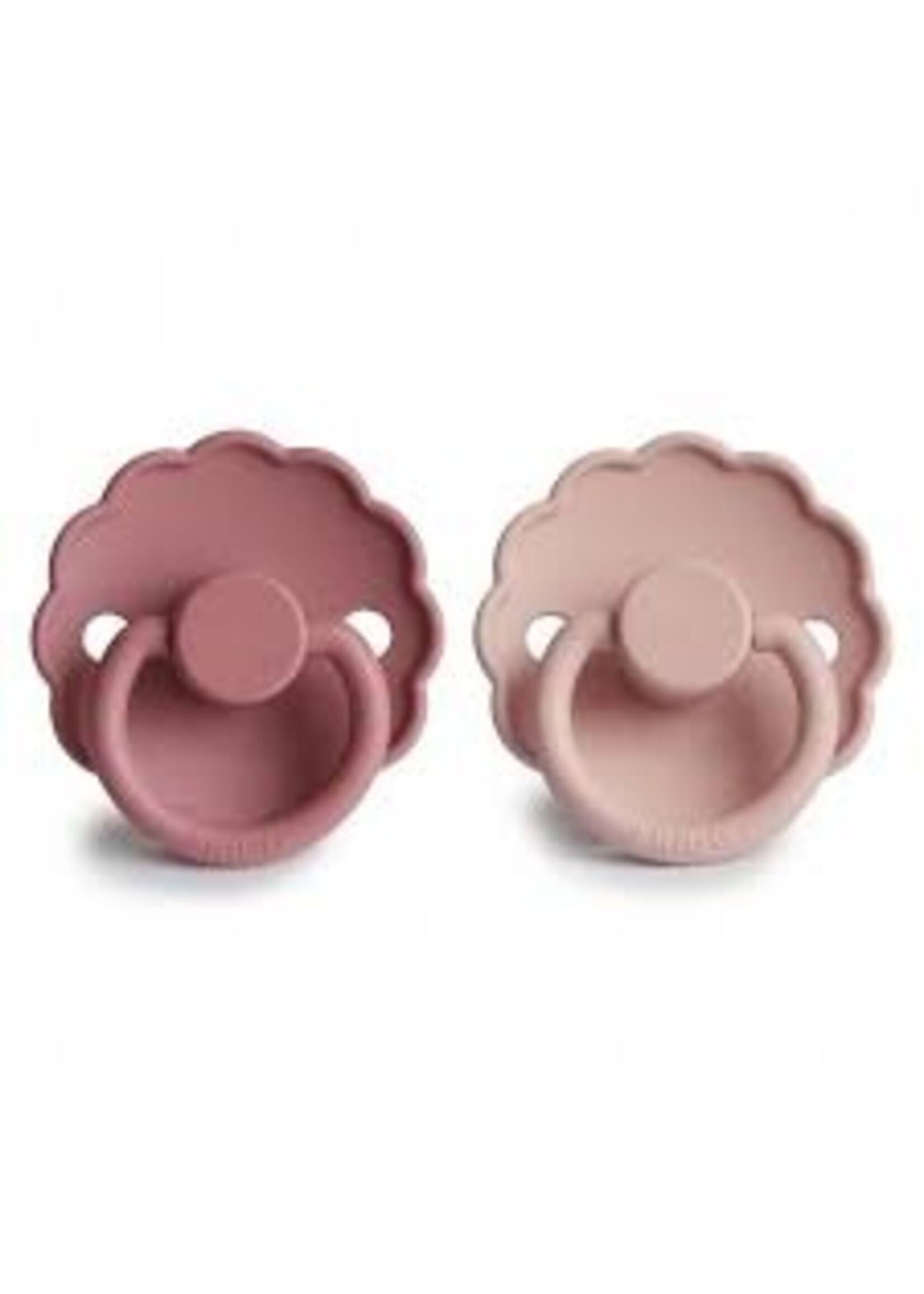 frigg Frigg 2 pack natural silicone pacifier size 2