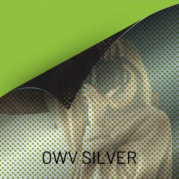 Colorgreen OWV SILVER: Spiegelende One Way Vision