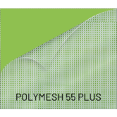 POLYMESH 55PLUS: scheurwerend pvc-vrij mesh-doek 10%