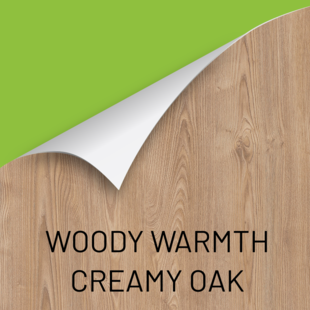 OODYX:  pvc-vrije interieurfolie 565 H Woody Warmth - Creamy Oak