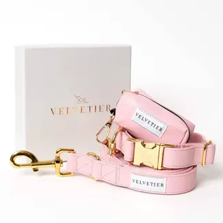 Velvetier Halsband - roze - M/L✔️
