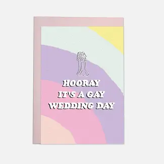 Kaart Blanche Wenskaart - gay wedding greeting card boys✔️